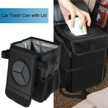1.85 Gallon Capacity GOHONGXING Hanging Car Trash Bag Foldable Waterproof & Leak-Proof Litter Garbage Bag Organizer 1.85 Gallon Capacity GOHONGXING Hanging Car Trash Bag Foldable Waterproof & Leak-Proof Litter Garbage Bag Organizer